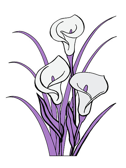 Free Calla Lily Clip Art