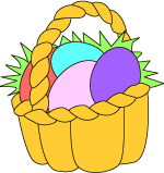 Easter Clip Art and Scrapbook Borders