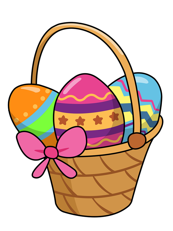 Easter Basket Clipart - Tumundografico