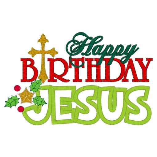 Happy Birthday Jesus Clipart