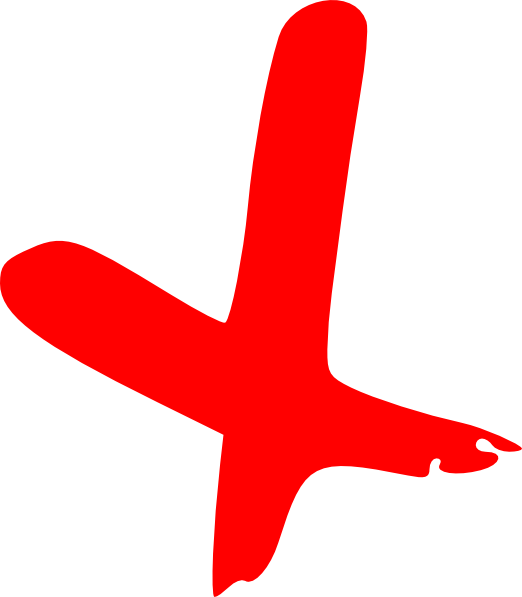 Red Transparent Cross - ClipArt Best