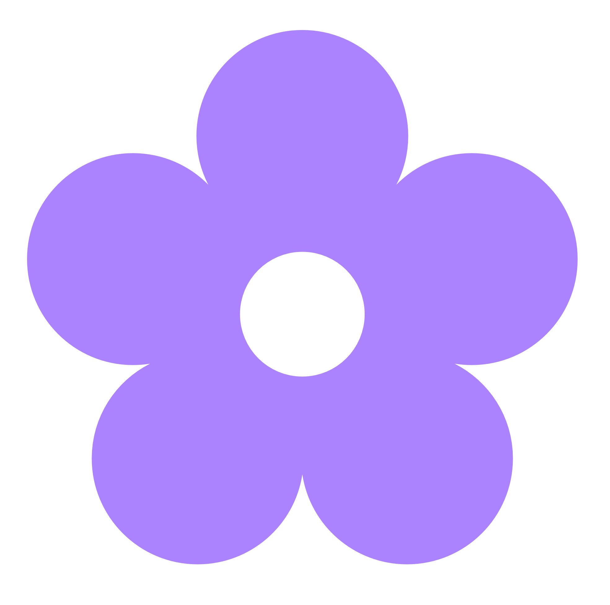 Purple Flower Border Clip Art - Free Clipart Images