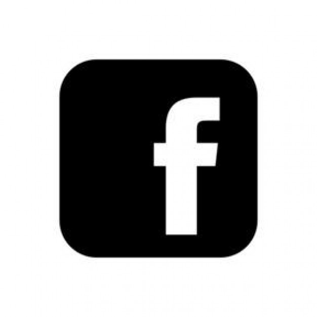 Facebook logo clipart white