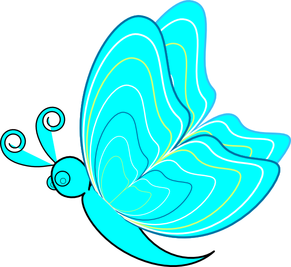 Cartoon Butterfly clip art - vector clip art online, royalty free ...