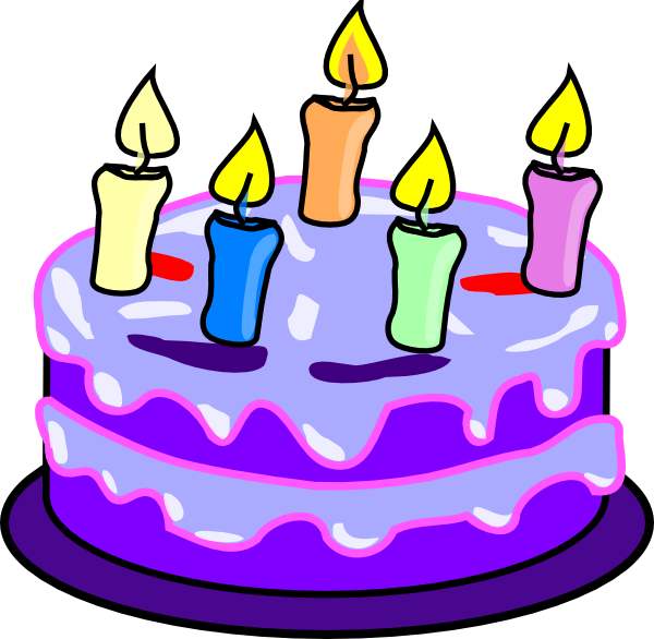 Birthday Cake Clip Art - Tumundografico