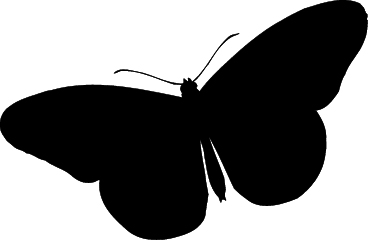 Butterfly Silhouette PNG - ClipArt Best