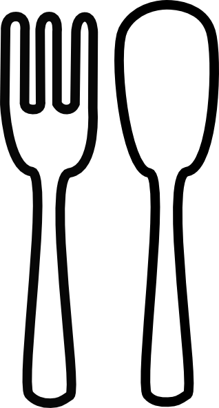 Cartoon Fork Clipart