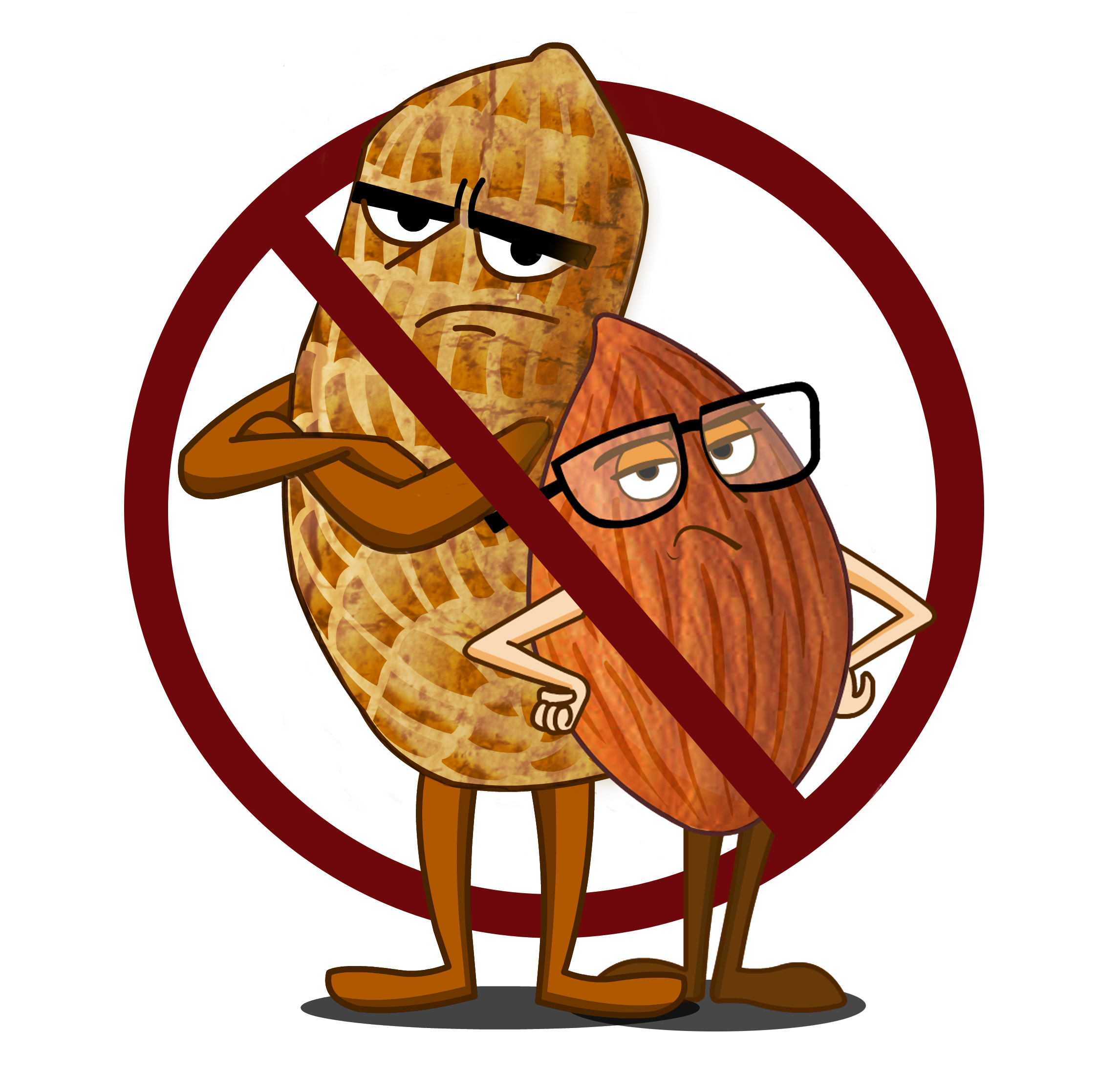 No nuts clip art