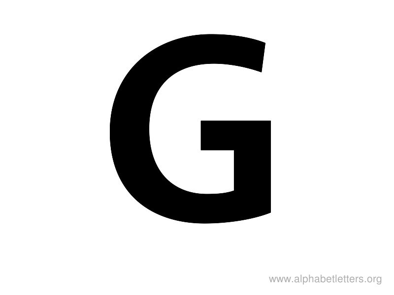 Alphabet Letters G Printable Letter G Alphabets | Alphabet Letters Org