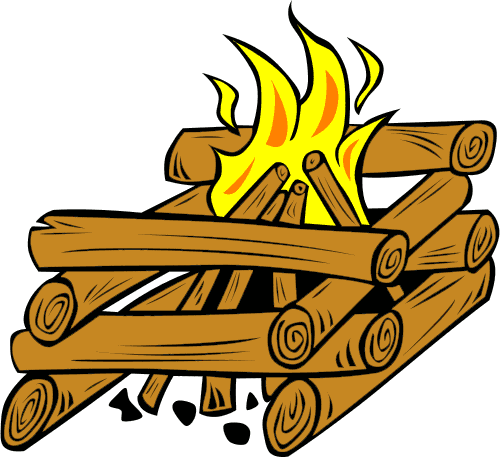 Clip Art Fire Log Clipart