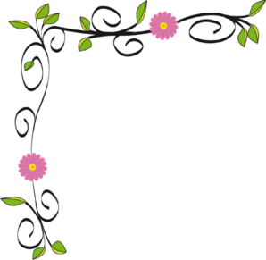 Flower Border Clipart - Free Clipart Images