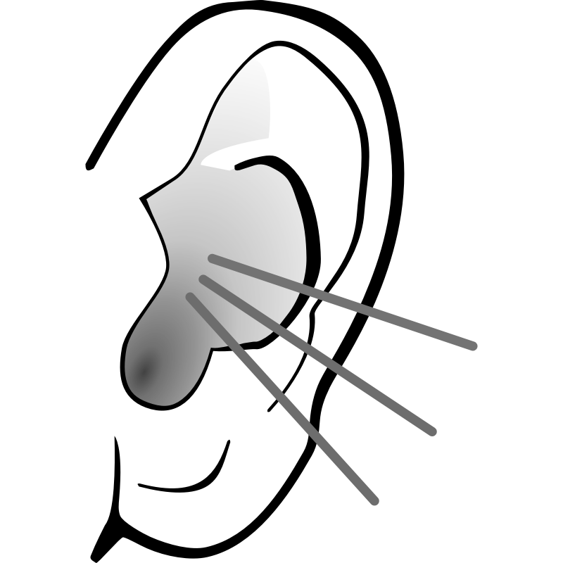 Listening ears clip art