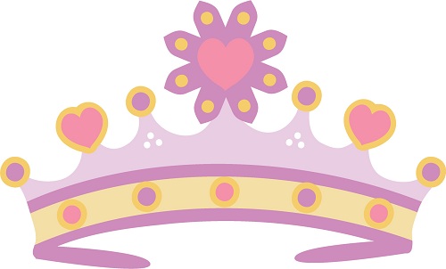 Baby princess clipart