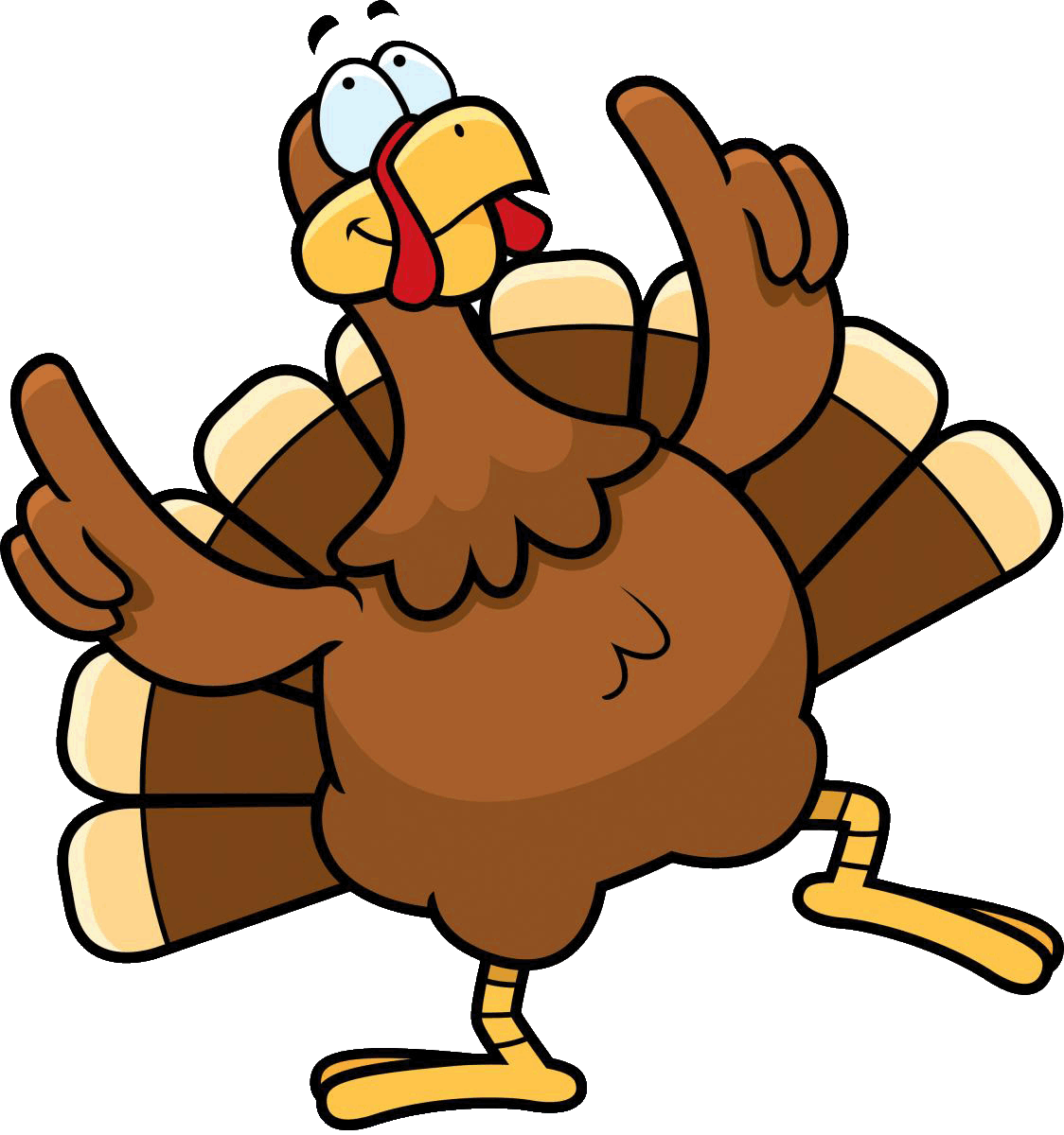 Free animated turkey clipart