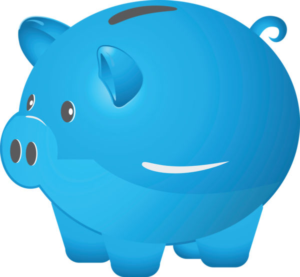 Cute Piggy Bank Clipart - Free Clipart Images