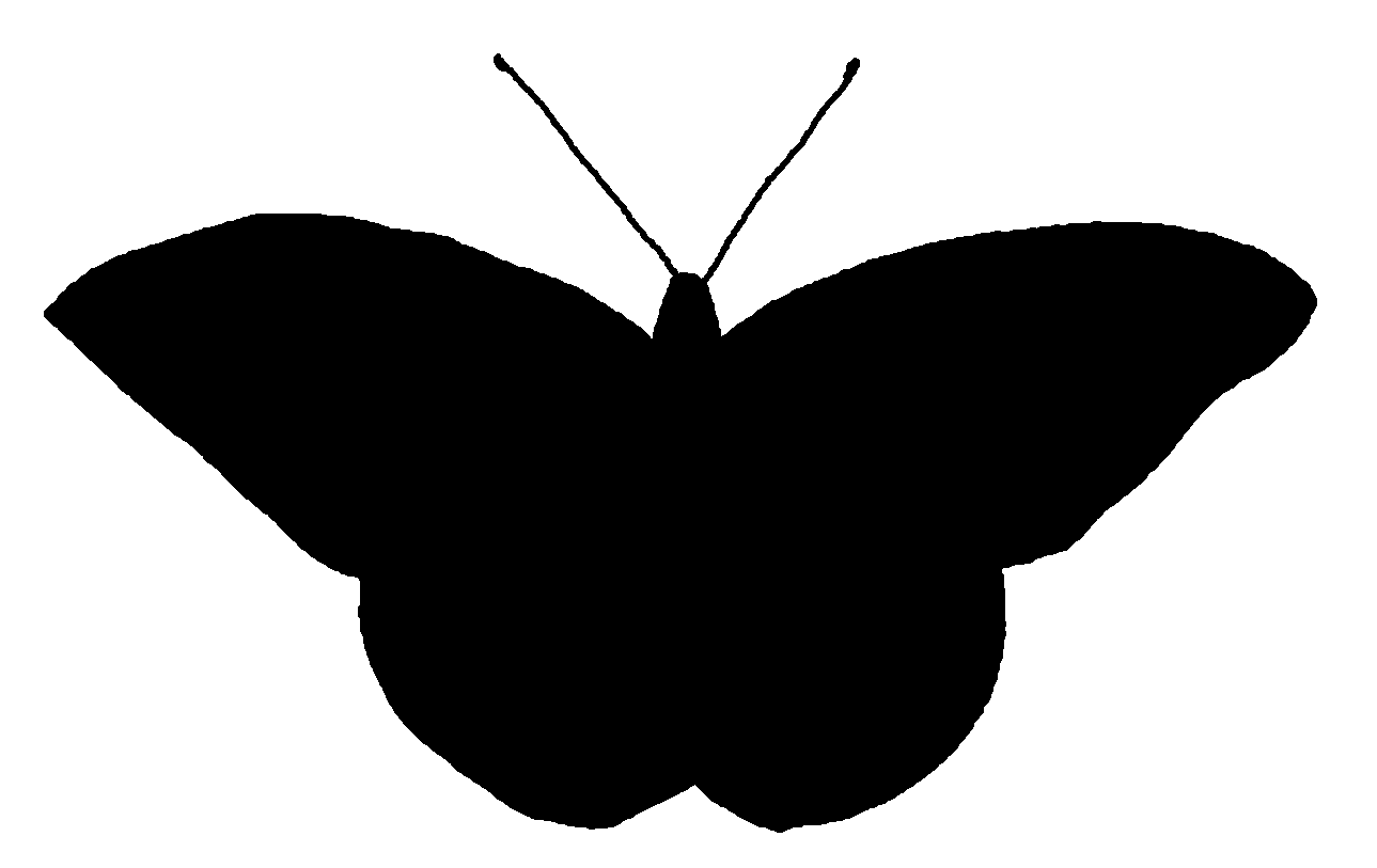 Butterfly Silhouette Clip Art