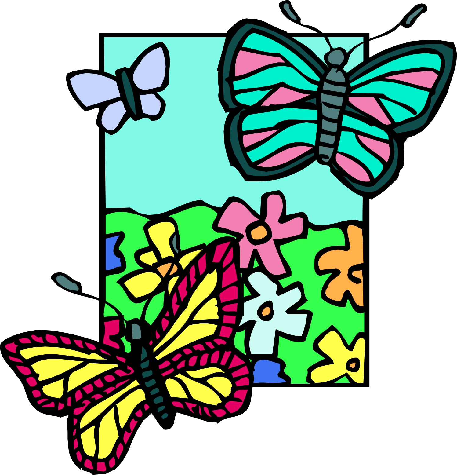 Cartoon Butterfly