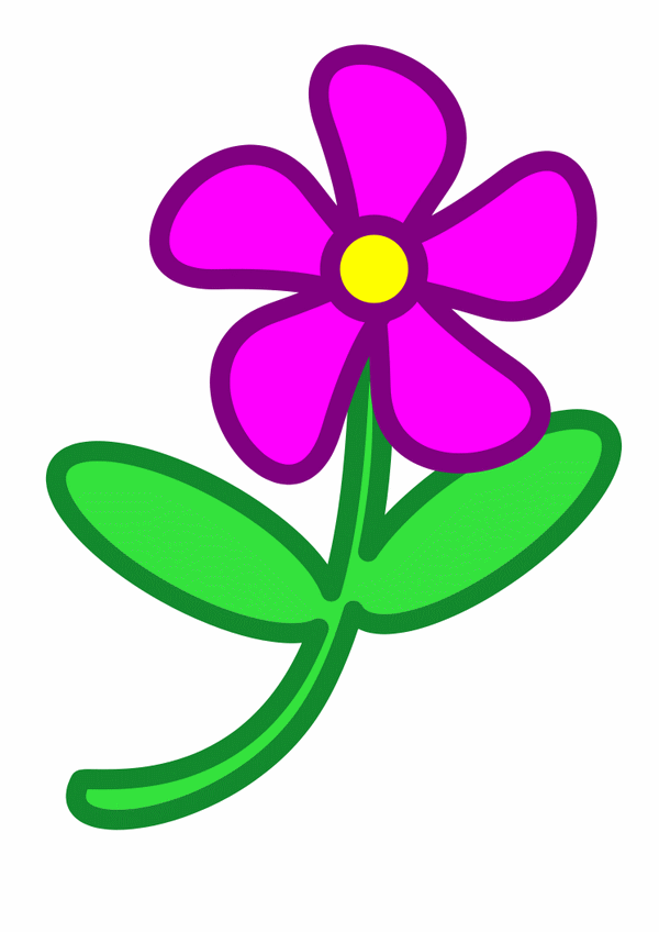 Purple Flower Clipart | Free Download Clip Art | Free Clip Art ...