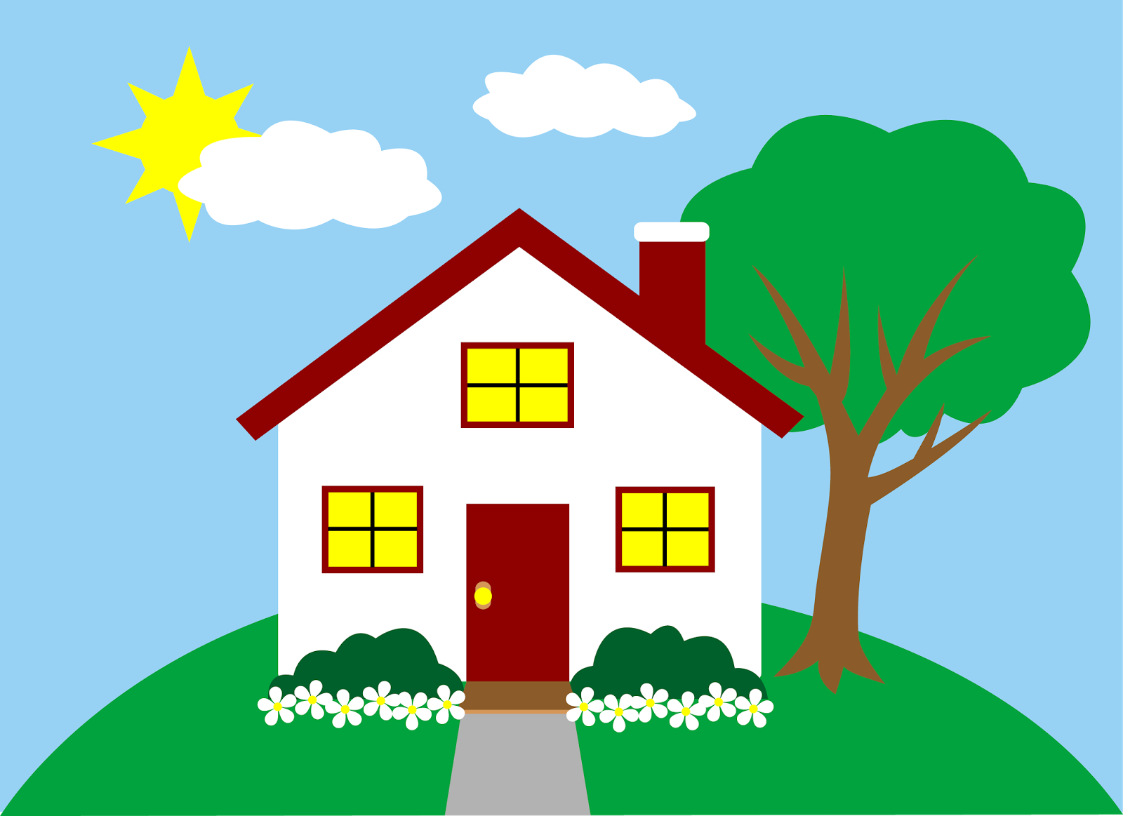 New House Clipart - Tumundografico