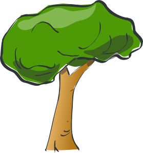 Tree clip art - vector clip art online, royalty free & public domain