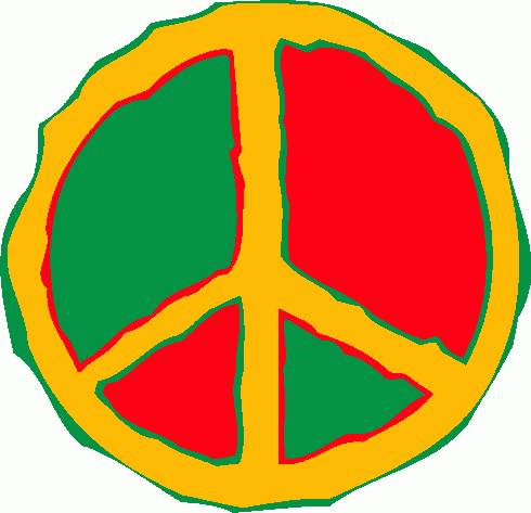 Peace logo clipart