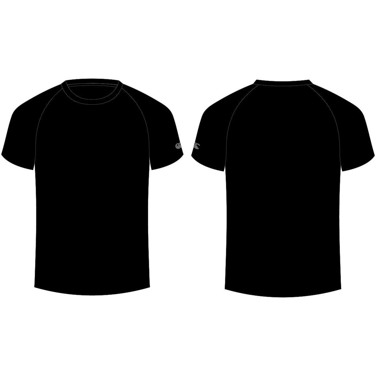 A Blank Black T Shirt Design - ClipArt Best