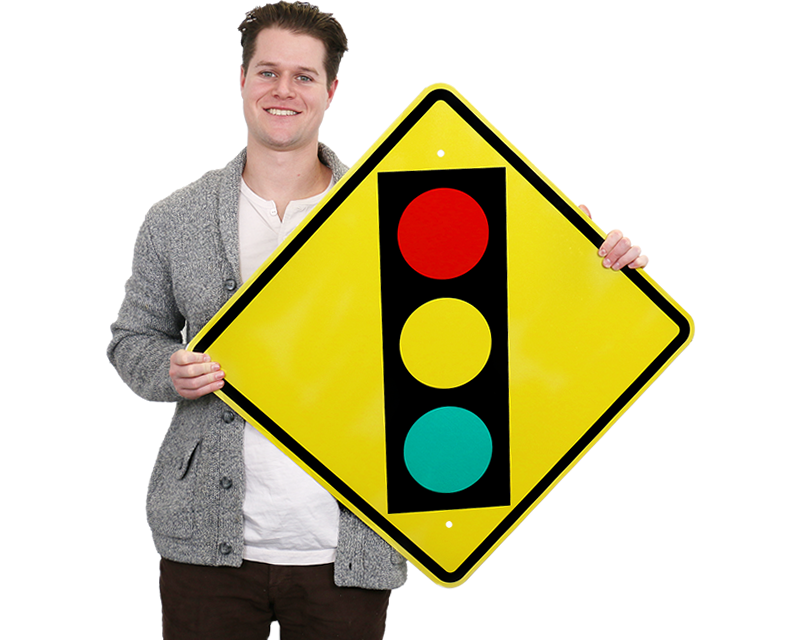 STOP Ahead, Signal Ahead Signs