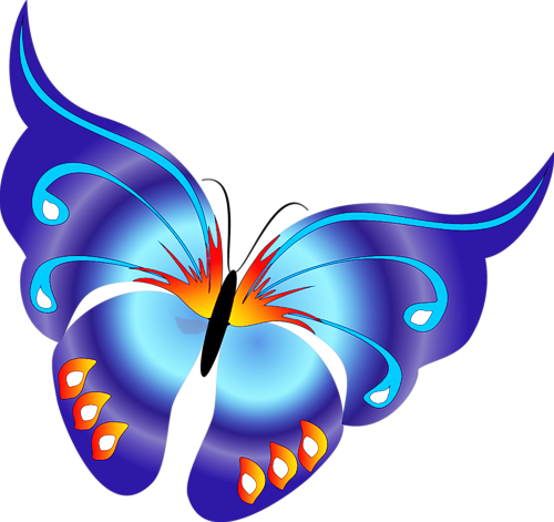 News Butterfly: Butterfly Cartoon Clipart