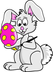 Free clip art easter bunny - ClipartFox