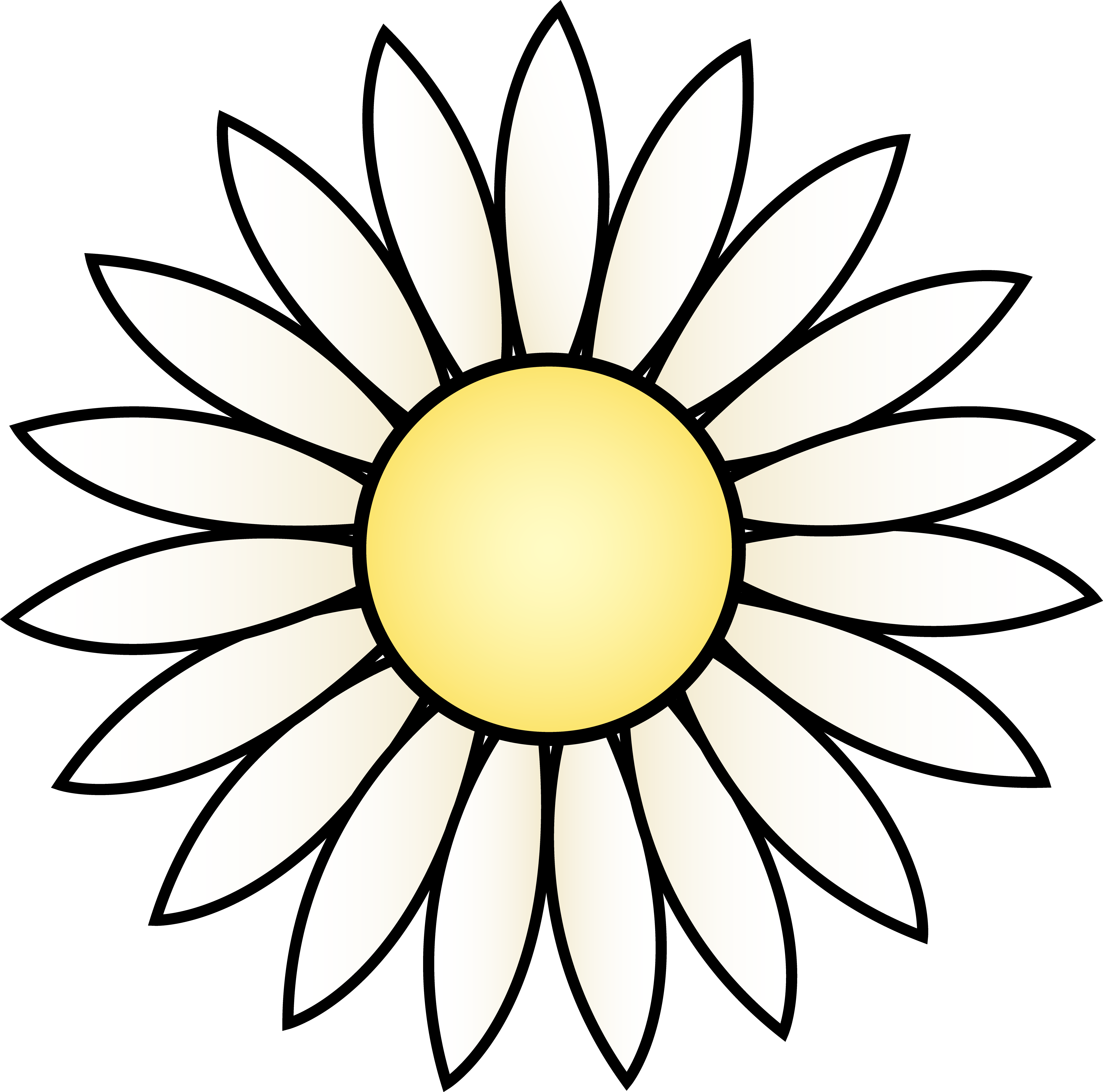 daisy flower clip art | Hostted