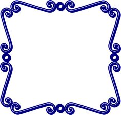 Fancy color frames clipart vector png