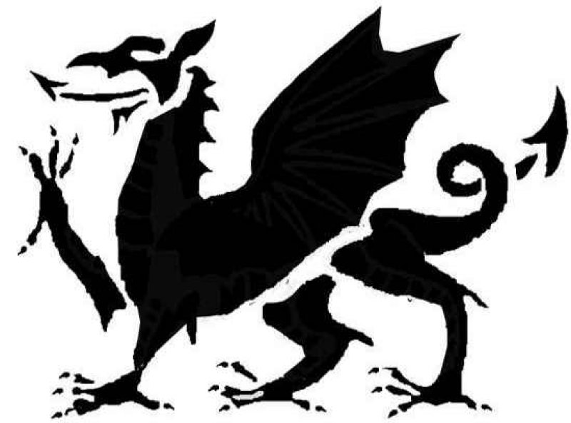 Free Printable Welsh Pumpkin Stencils For Halloween - Dragon ...