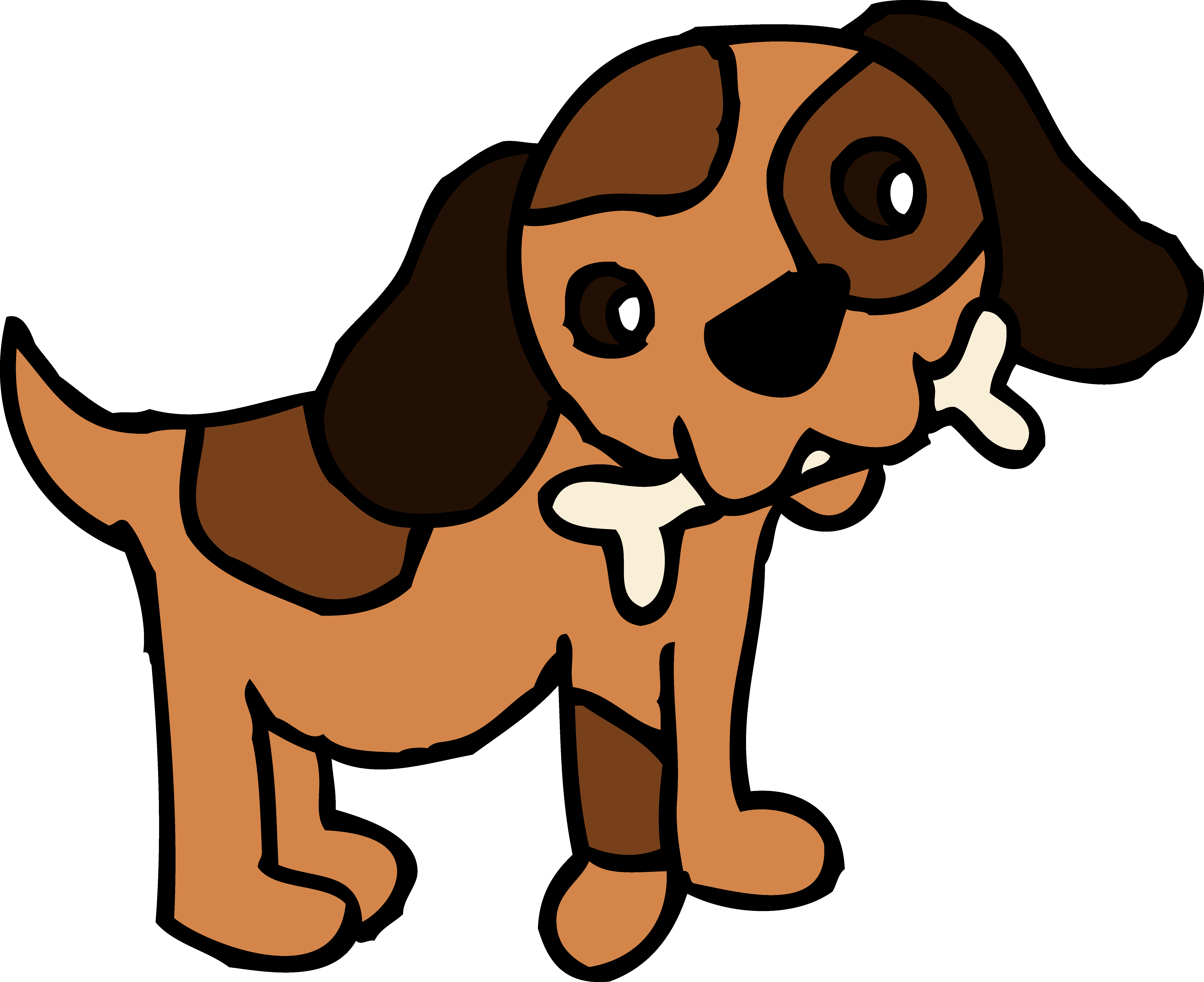 Clip Art Of Dog - Tumundografico