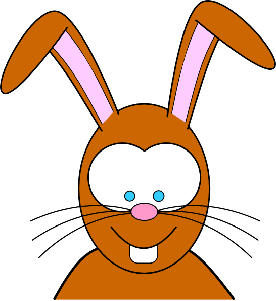 Easterbunny clip art Free Vector