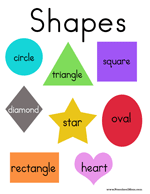 Shape Preschool Printables -