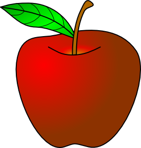 Apple clip art - vector clip art online, royalty free & public domain