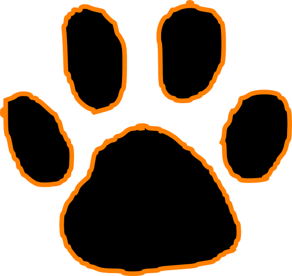 Black Panther Paw Print - ClipArt Best