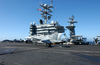 F/a-18 Hornet Arrested Landing Aboard Cvn 73 Image