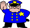 Police Man Clip Art