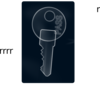 Key Pass X-ray Clip Art