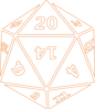 Twenty-sided Dice Clip Art