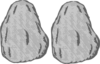 Double Rock 1 Clip Art