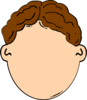 Brown Hair Boy Clip Art