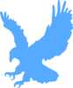 Blue Eagle Clip Art