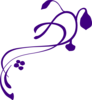 Purple Vine Clip Art