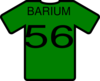 Barium Jersey Clip Art