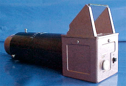 Prototype Telrad Sight, viewed from left rear