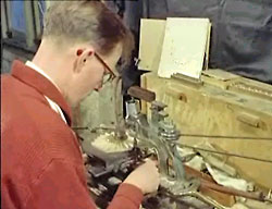 lachenal router in use at wheatsone islington 1961