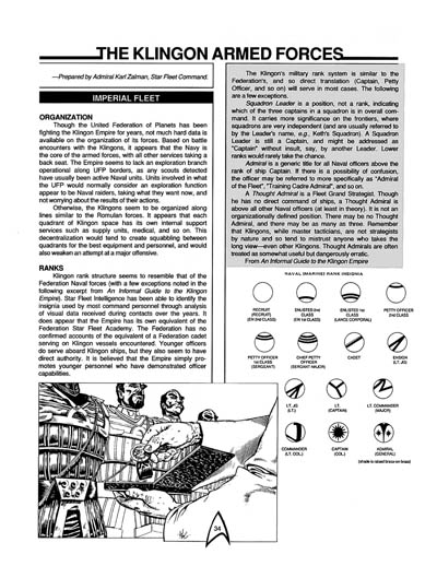 The Klingons: Star Fleet Intelligence Manual (FASA 2002)