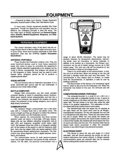 The Klingons: Star Fleet Intelligence Manual (FASA 2002)